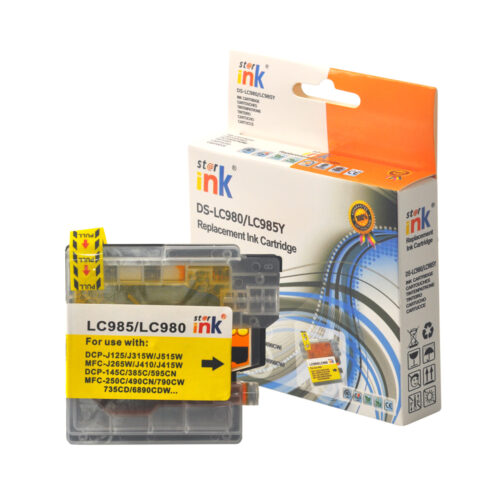 LC-980, LC-985, LC-1100 Yellow Inkjet Cartridge