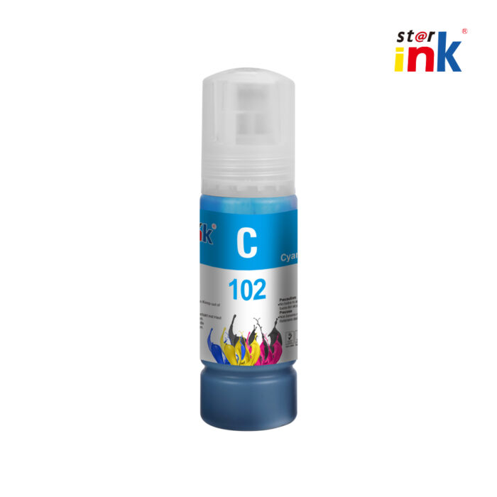 102 Cyan ink bottle